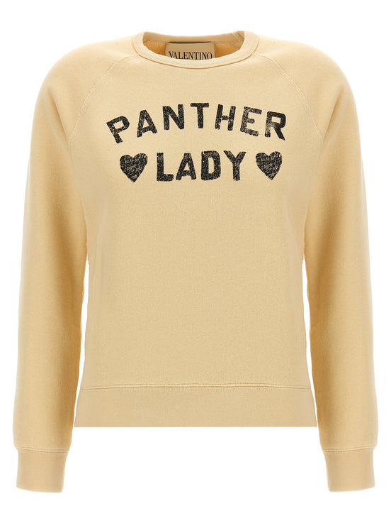 Valentino Garavani Beige Cotton Sweatshirt