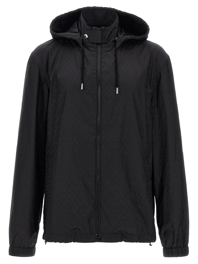 Alexander McQueen Black Polyamide Shell Jacket