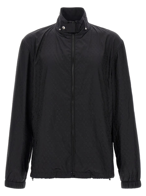 Alexander McQueen Black Polyamide Shell Jacket