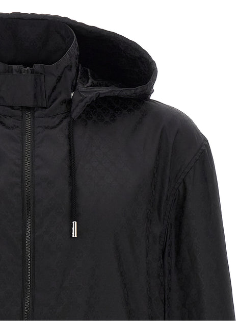 Alexander McQueen Black Polyamide Shell Jacket