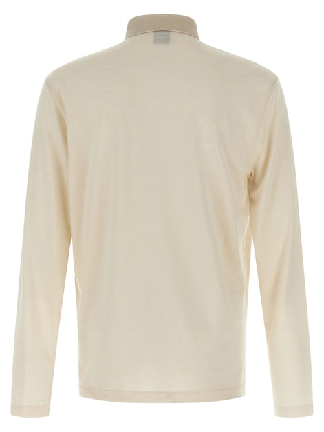 Hugo Boss Beige Wool Polo Shirt