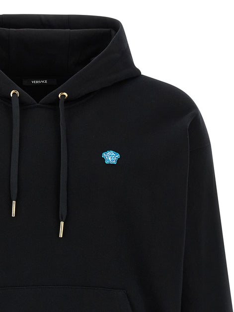 Versace Black Cotton Sweatshirt