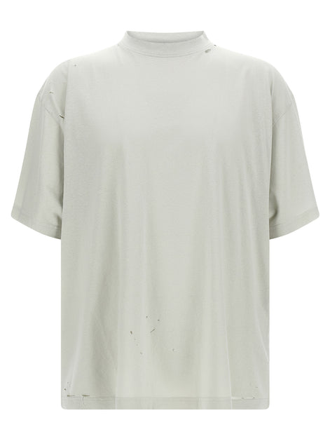 Balenciaga Beige Cotton T-Shirt