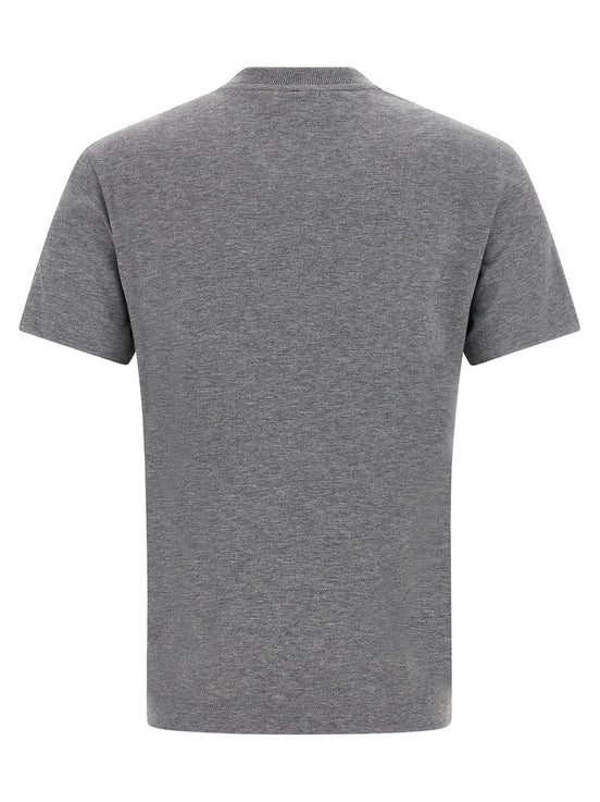 Fendi Gray Cotton T-Shirt