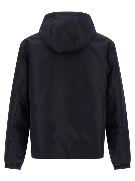 Fendi Blue Polyester Shell Jacket