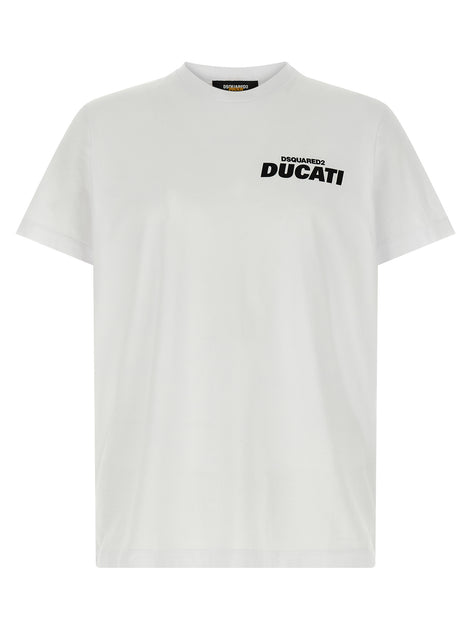 Dsquared² Bicolor Cotton T-Shirt