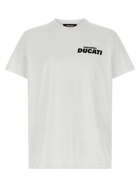 Dsquared² Bicolor Cotton T-Shirt