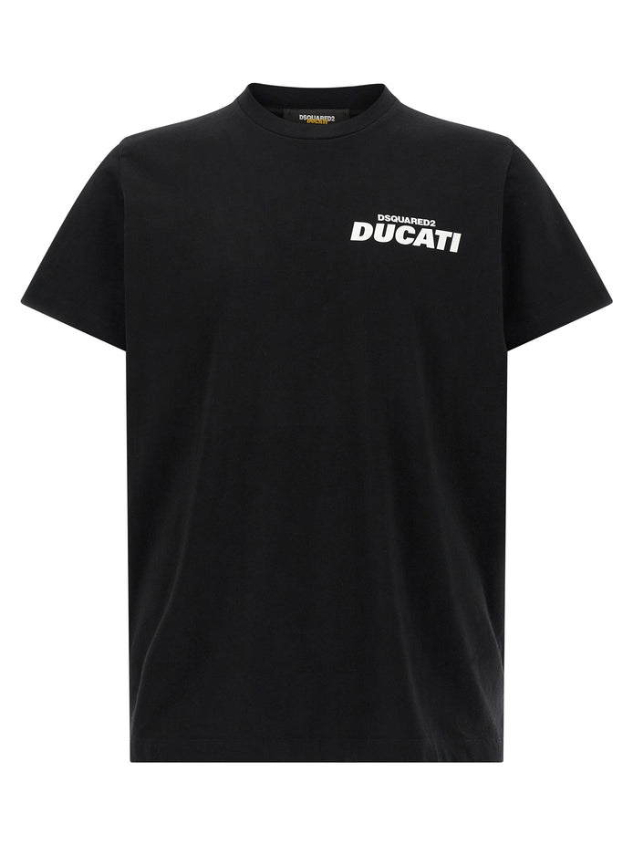 Dsquared² Bicolor Cotton T-Shirt