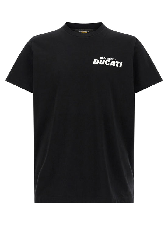 Dsquared² Bicolor Cotton T-Shirt