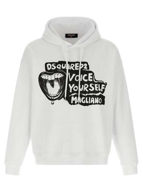 Dsquared² Bicolor Cotton Sweatshirt