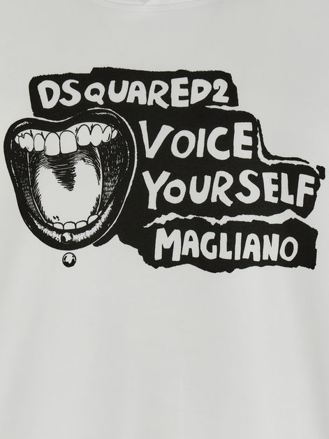 Dsquared² Bicolor Cotton Sweatshirt