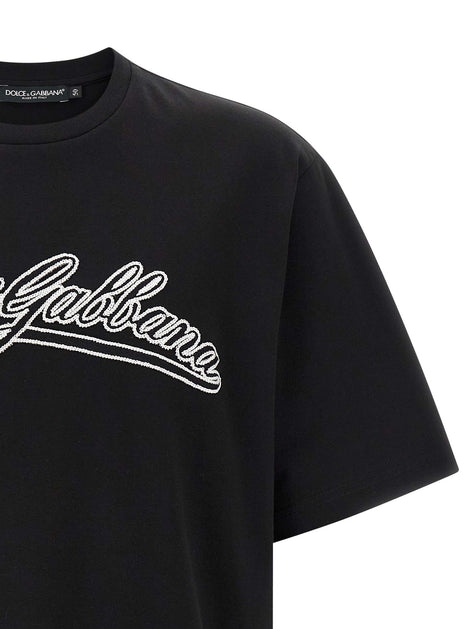 Dolce & Gabbana Bicolor Cotton T-Shirt