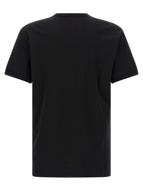 Dolce & Gabbana Black Cotton T-Shirt