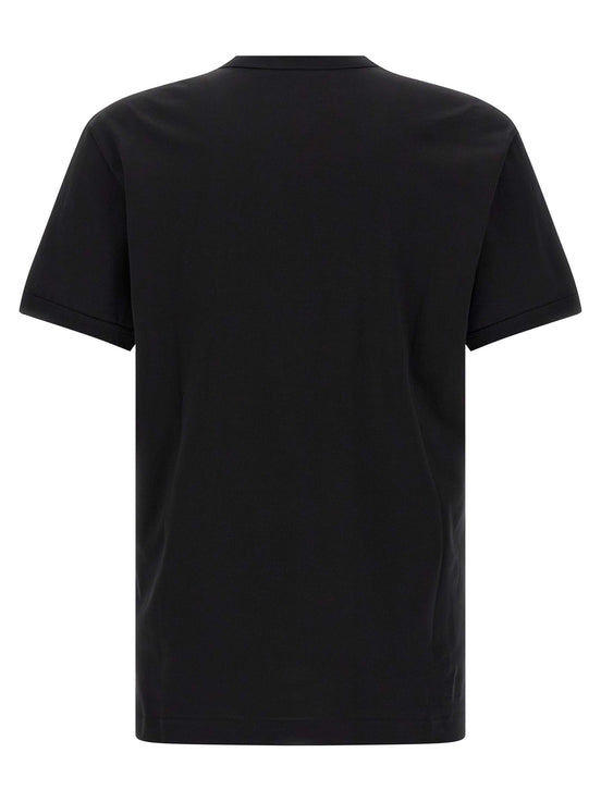 Dolce & Gabbana Black Cotton T-Shirt