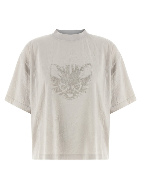 Balenciaga White Cotton T-Shirt