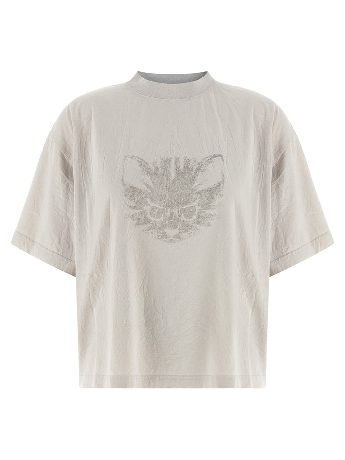 Balenciaga White Cotton T-Shirt