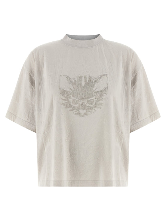Balenciaga White Cotton T-Shirt