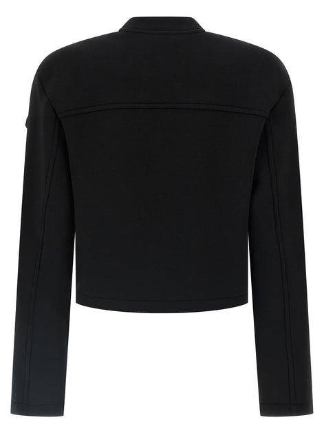 MONCLER GENIUS Black Viscose Sweatshirt