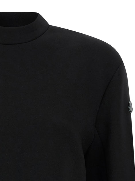 MONCLER GENIUS Black Viscose Sweatshirt