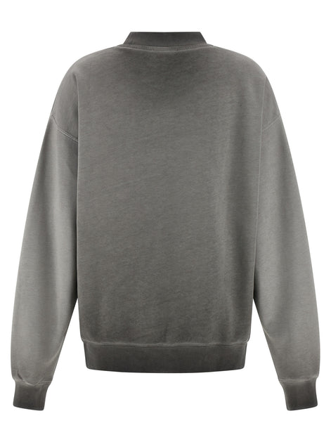 Off-White Gray Cotton Sweatshirt