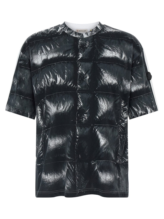 MONCLER GENIUS Black Cotton T-Shirt