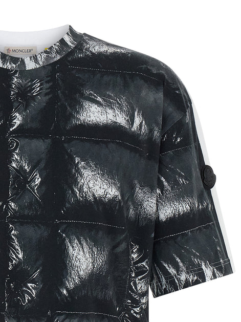 MONCLER GENIUS Black Cotton T-Shirt