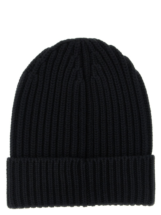 Dolce & Gabbana Black Wool Beanie