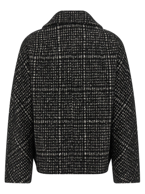 Dolce & Gabbana Bicolor Cotton Coat