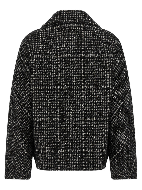 Dolce & Gabbana Bicolor Cotton Coat