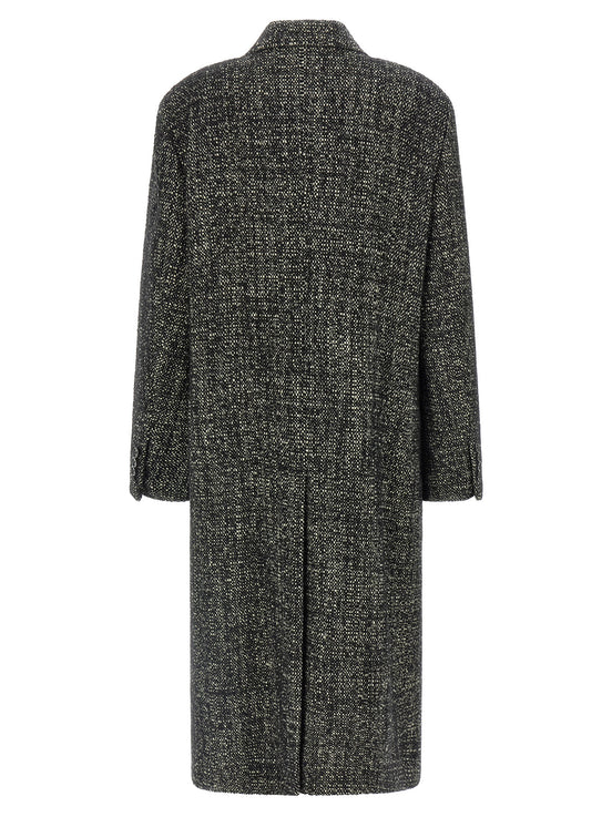 Dolce & Gabbana Bicolor Polyamide Coat