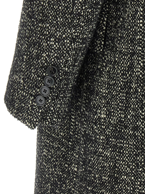 Dolce & Gabbana Bicolor Polyamide Coat