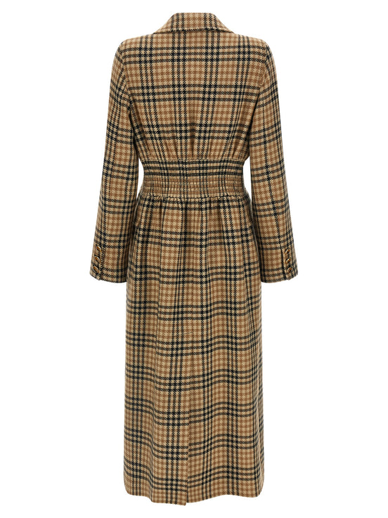 Valentino Garavani Brown Virgin Wool Coat