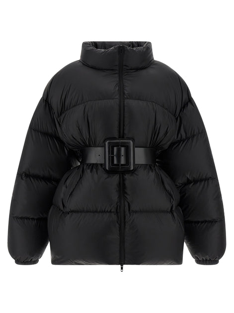 Balenciaga Black Polyamide Full-Length Jacket