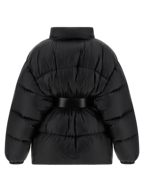 Balenciaga Black Polyamide Full-Length Jacket