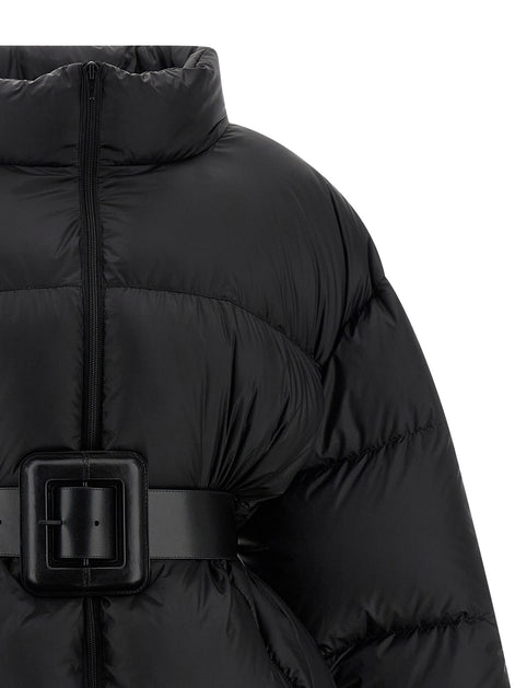 Balenciaga Black Polyamide Full-Length Jacket