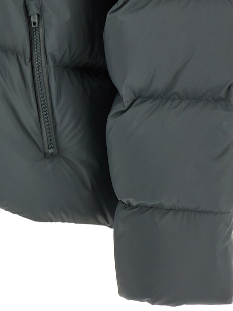 Balenciaga Gray Polyamide Full-Length Jacket