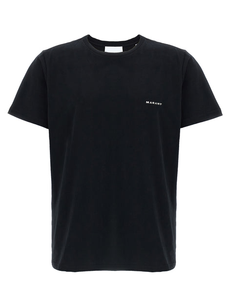 Isabel Marant Black Cotton T-Shirt