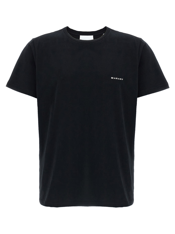 Isabel Marant Black Cotton T-Shirt