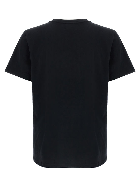 Isabel Marant Black Cotton T-Shirt
