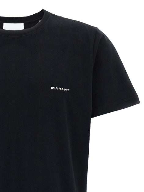 Isabel Marant Black Cotton T-Shirt