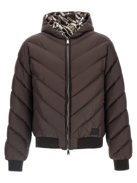 Fendi Multicolor Polyester Shell Jacket