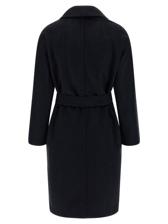 Max Mara Blue Cashmere Coat