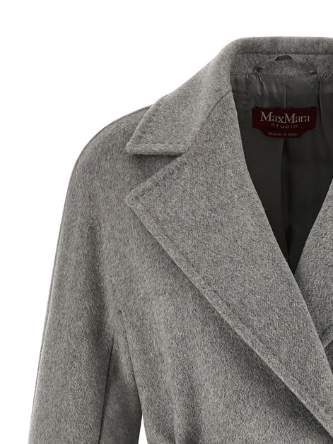 Max Mara Gray Cashmere Coat