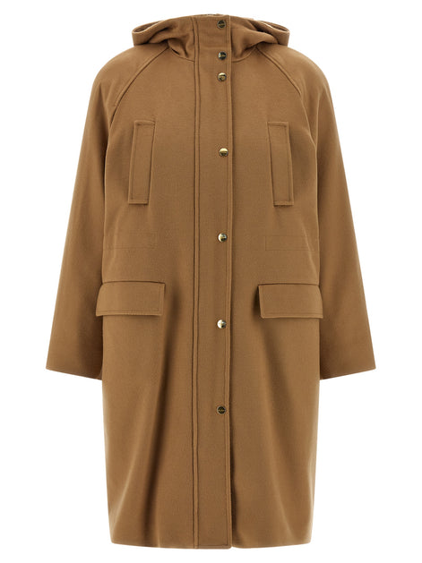 Max Mara Beige Polyamide Parka