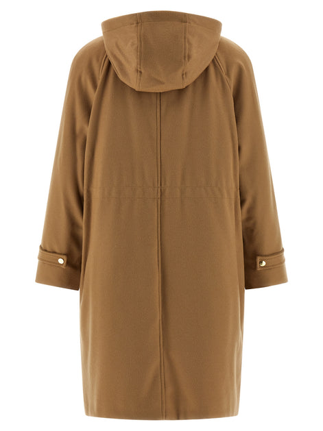 Max Mara Beige Polyamide Parka