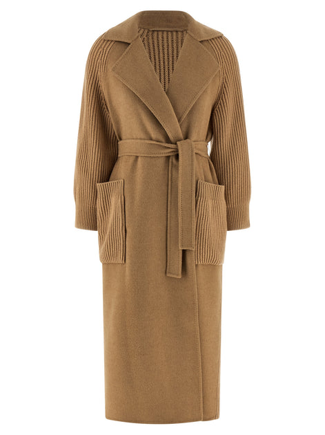 Max Mara Beige Wool Coat