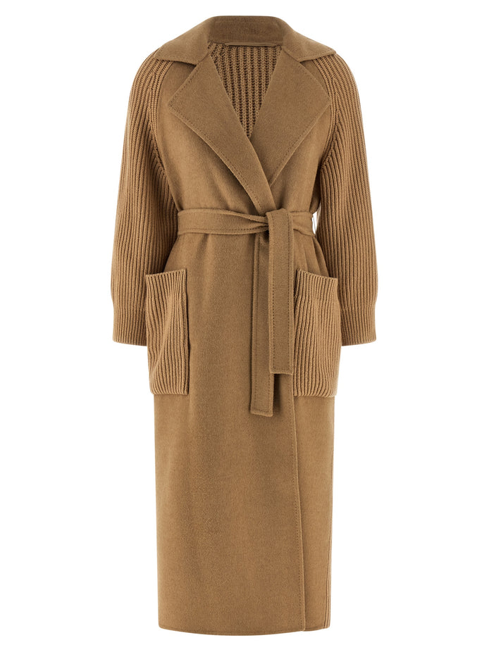 Max Mara Beige Wool Coat