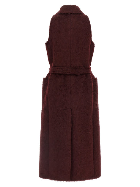 Max Mara Bordeaux Wool Coat