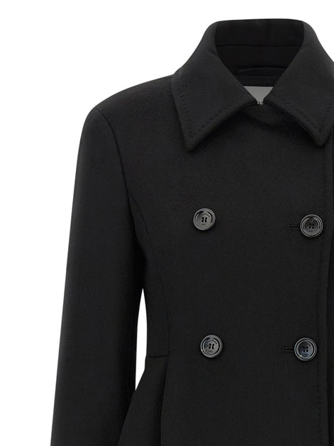 Max Mara Black Wool Coat