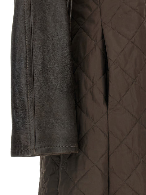 Max Mara Brown Polyamide Coat